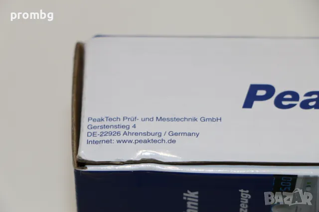 мултицет Peaktech, 4 цифри, стандарт TÜV, Германия, снимка 3 - Други инструменти - 48865838