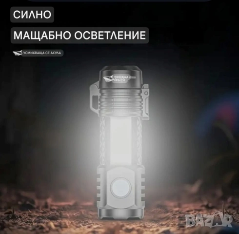 Запалка Електрическа с лед фенер, снимка 4 - Запалки - 52628230
