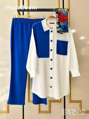 Промоция💥Елегантна риза тип туника и панталон
