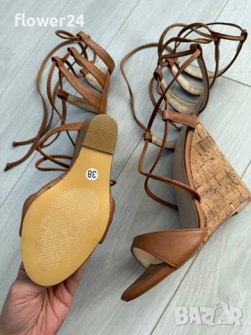 Сандали, номер 38, снимка 3 - Сандали - 50591222
