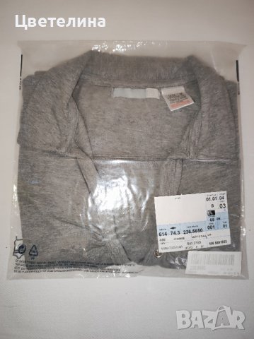 Сива тениска с къс ръкав за момичета на dressforless размер 156/158 см. , снимка 7 - Детски тениски и потници - 42654607