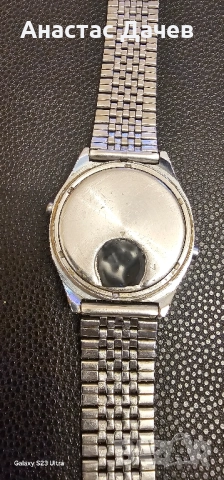 Винтидж часовник ЕЛЕКТРОНИКА5, снимка 5 - Мъжки - 52090299