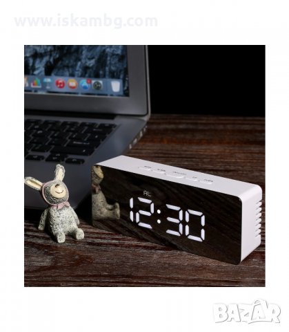 НАСТОЛЕН ЧАСОВНИК С ОГЛЕДАЛЕН ДИСПЛЕЙ - код 2214, снимка 9 - Друга електроника - 33946474