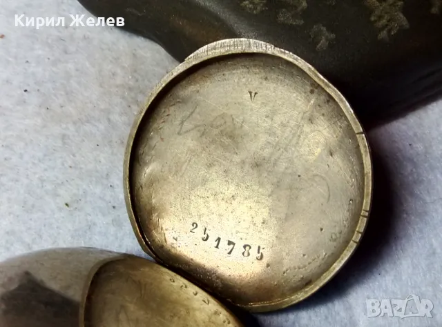 ПОСРЕБРЕН КОРПУС с КРАСИВО ОРНАМЕНТИРАН ЗАДЕН КАПАК от СТАР ШВЕЙЦАРСКИ ДЖОБЕН ЧАСОВНИК 49363, снимка 5 - Антикварни и старинни предмети - 48609738