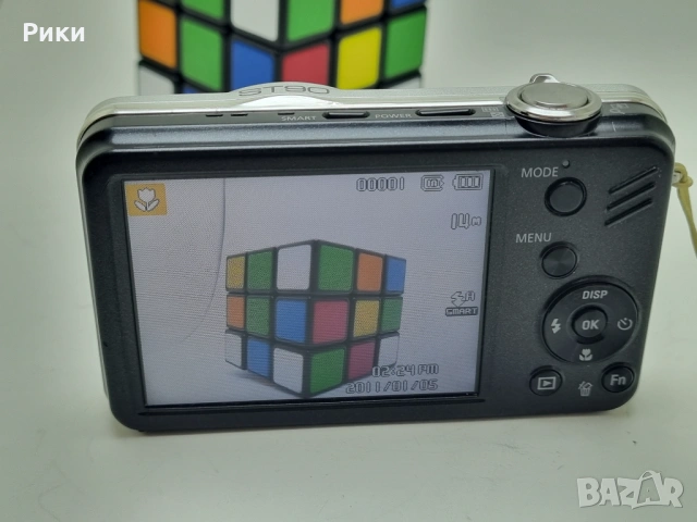 Samsung ST90 Digital Camera Silver. Tested Works., снимка 8 - Фотоапарати - 53804176