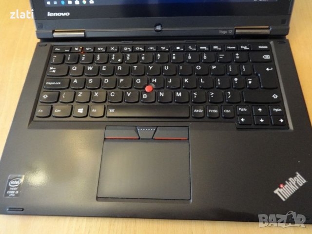Таблет и Лаптоп 2в1 Lenovo ThinkPad Yoga 12 - 12.5" - i7-4510U/RAM 8GB, снимка 5 - Лаптопи за работа - 39430205