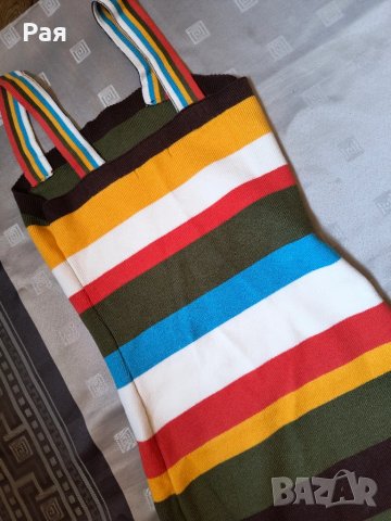 Дамска шарена рокля, снимка 6 - Рокли - 50657958