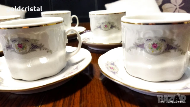 Стар български порцелан чаши за чай 