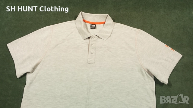 HELLY HANSEN Oxford Polo WorkWear T-Shirt размер XXL работна тениска W1-23, снимка 6 - Тениски - 52025930