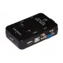 Нов 2-портов VGA USB KVM превключвател – управлявайте два компютъра с един монитор и периферия, снимка 1