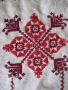 Голяма покривка за маса, ръчна бродерия, шевици, 180х140см., снимка 5