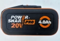 WORX WA3644 - Акумулаторна батерия 20V 4.0Ah 11.2024г., снимка 2