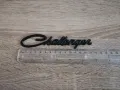 Dodge Challenger черна емблема стар стил, снимка 2