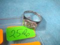 СТАР СКЪПОЦЕНЕН СРЕБЪРЕН АРТ НУВО ПРЪСТЕН ОКСИДИРАНО СРЕБРО 25138, снимка 9
