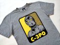 Addict x Star Wars C-3PO Short Sleeve Mens - M - оригинална мъжка тениска, снимка 3