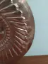 Голяма ръчно кована и гравирана медна чиния, снимка 5