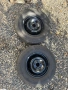 Оригинални железни джанти с гуми ( 2 броя ) Джанти : 5х118 - 16 ки  Гуми : 225 75 16 CP Continental , снимка 1
