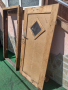 Дървена врата с каса 77 на 157,8 см, снимка 9