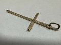 Златен кръст 14к, 0,92гр , снимка 5