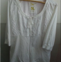 риза блуза памук, снимка 1 - Ризи - 16643471