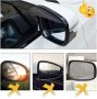 2 бр. Дъждобран за огледало за обратно виждане на автомобила предпазител за вежди Универсален щит за, снимка 17