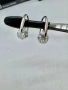 Сребърни обеци с мойсанит (Диамант) 1 карат, снимка 14