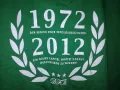 Germany Adidas 1972-2012 памучна оригинална юбилейна тениска Германия размер М зелена , снимка 5