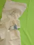 Винтидж комплек 2 калъфки за възглавници ръчна синя бродерия, снимка 11