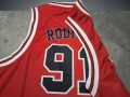Баскетболен потник на Денис Родман #Чикаго Булс #91# Mitchell&Ness!, снимка 5