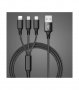 КОМБИНИРАН USB КАБЕЛ ЗА ЗАРЯДНО 3 В 1 - код 1227, снимка 7
