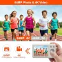 Нова Дигитална камера 64MP с 4K видео, зуум и аксесоари Фотоапарат деца, снимка 2