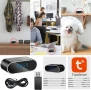 НОВА, ТЕСТВАНА WiFi шпионска камера в часовник, 1080P с нощно виждане и откриване на движение, снимка 7