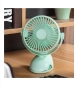 USB вентилатор, мини щипка, мощен, 3-лопатков, акумулаторен, 4-скоростен, настолен охлаждащ вентилат, снимка 8