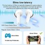 Нови Безжични Слушалки Bluetooth 5.3 Умно Докосване Подарък, снимка 3