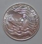 Сребърна монета 1000 ескудо 1999 г , снимка 2