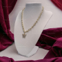 Изящтно Колие с перли, снимка 1 - Колиета, медальони, синджири - 44789351