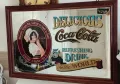 Ретро огледална табела на Coca Cola, снимка 1