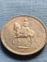 Монета 5 шилинга 1953г. Великобритания 25г. Управление на Елизабет втора 40418, снимка 8