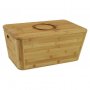 Висококачествена бамбукова кутия за хляб + дъска, снимка 2