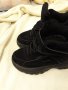 Черни зимни боти , модерни , красив впечатляващ модел , снимка 2