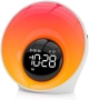 Нов Sunrise будилник с симулация на изгрев, Bluetooth и цветна лампа, снимка 1