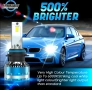 +500% H7 Led автомобилни крушки, снимка 3