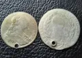 Стара сребърна монета/и 12 кройцера Бавария и 20 кройцера Австрия, снимка 4