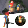 Градинска лампа във формата на папагал, снимка 1 - Градински мебели, декорация  - 44810792