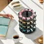 Органайзер за кафе капсули 3 нива HiveNets за Nespresso Original, въртяща се стойка 30 капсули, снимка 6