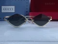 GUCCI дамски слънчеви очила ромб 2 цвята черни кафяви, снимка 8