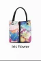 Дамски чанти с флорален цветен мотив, снимка 5