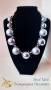 Красиво колие"The world of pearls", снимка 1 - Колиета, медальони, синджири - 36168604