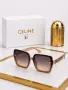 Celine Дамски Слънчеви Очила С Квадратна Форма И С UV400 Защита Селин - Различни Цветове Код SEM-645, снимка 4