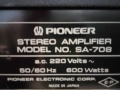 Усилвател Pioneer SA 708, снимка 10